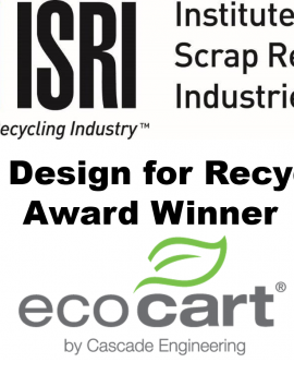 ISRU 2021 Design for Recycling Award Winner